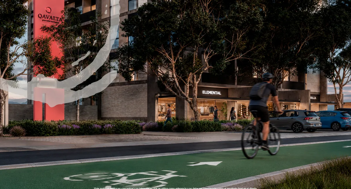 Ciclovía interna del desarrollo